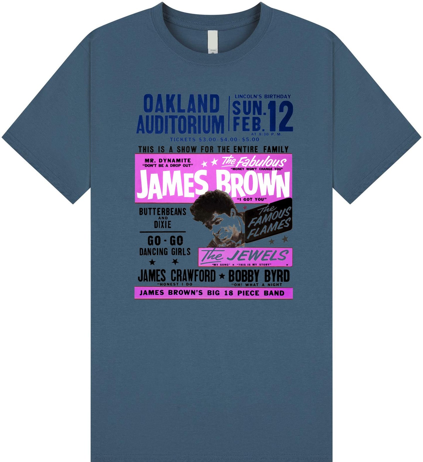 James Brown Poster T Shirt