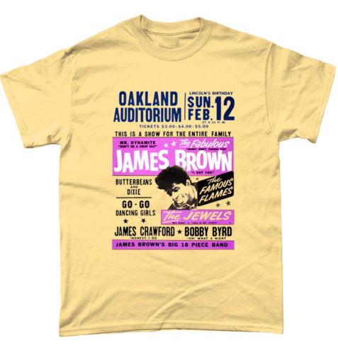 James Brown Poster T Shirt