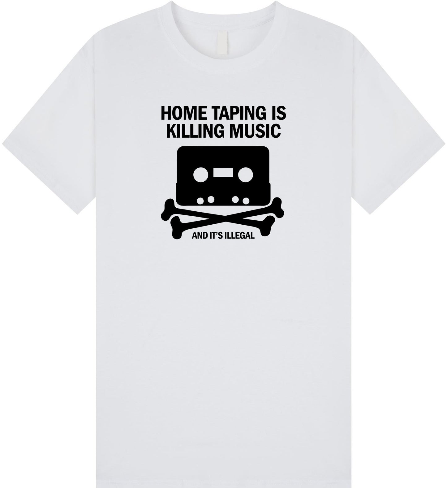 Home Taping Is Killing Music T Shirt