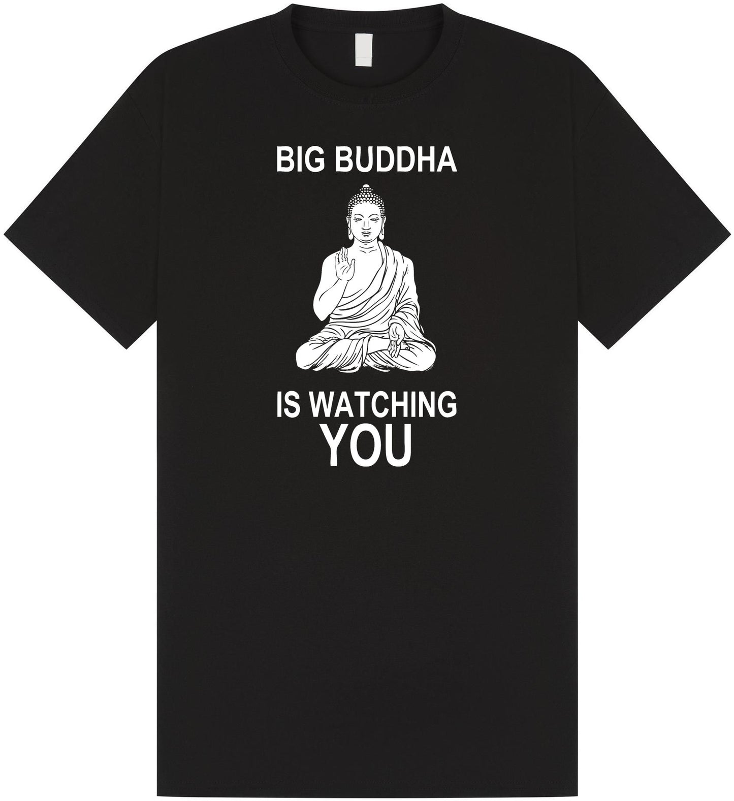 Big Buddha Is Watching You T Shirt