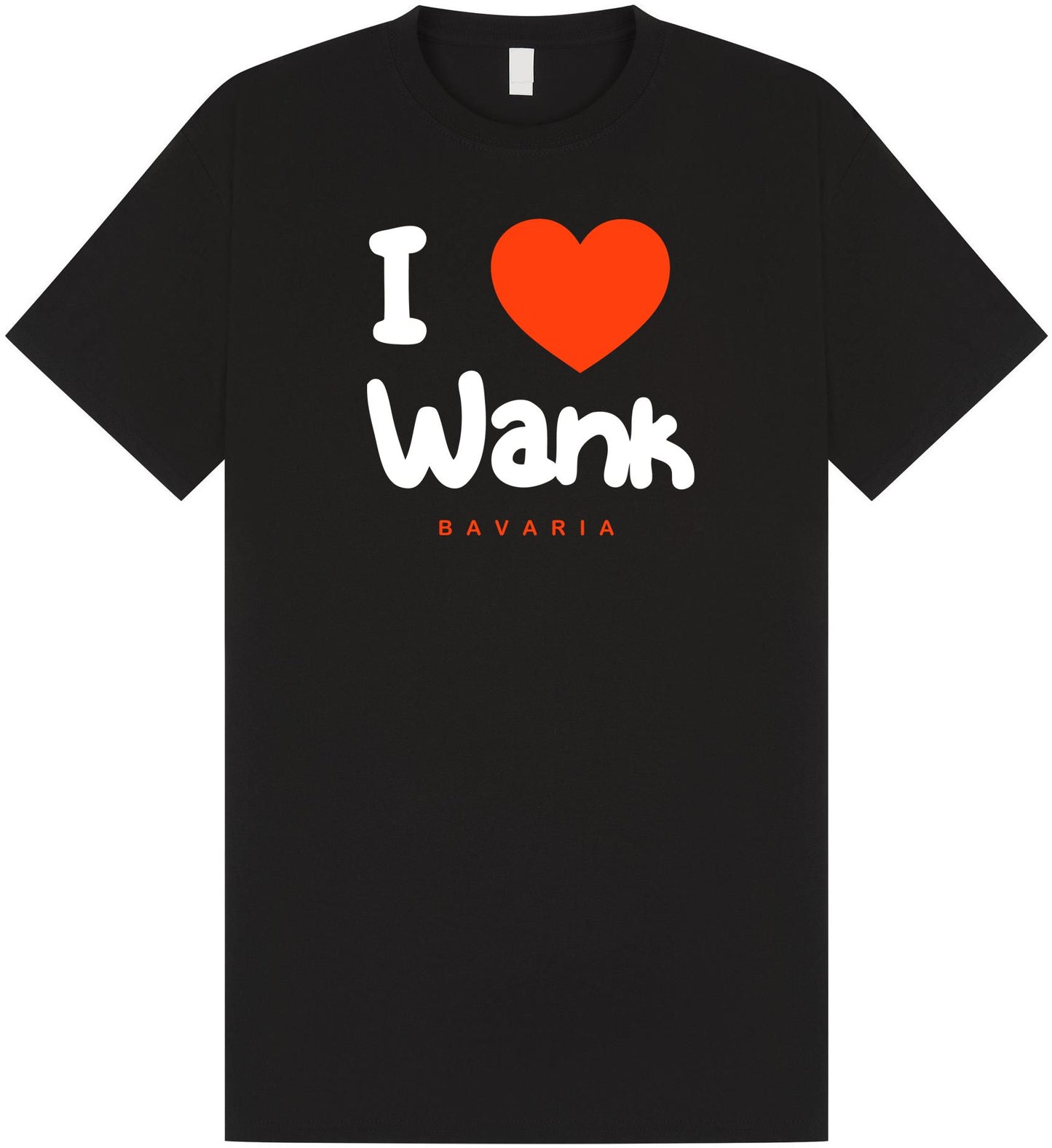 I Love Heart Wank T Shirt