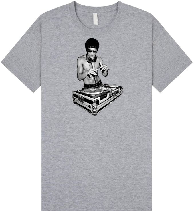Bruce Lee At The Decks T Shirt