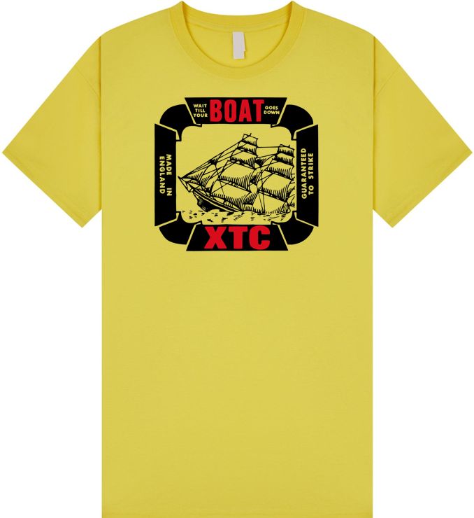XTC Wait Till Your Boat Goes Down T Shirt