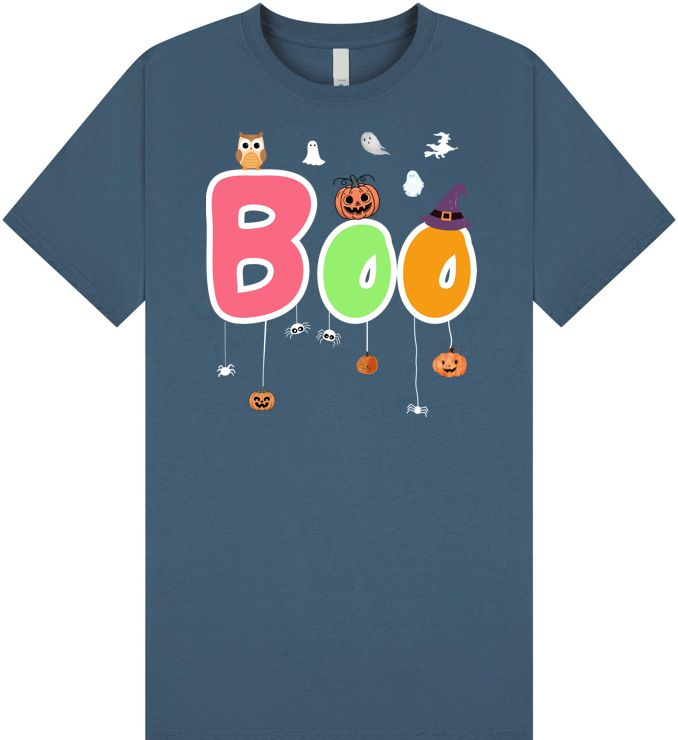 Boo Halloween T Shirt