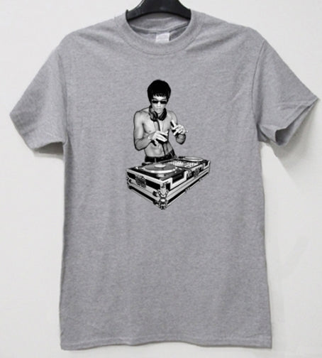 Bruce Lee At The Decks T Shirt