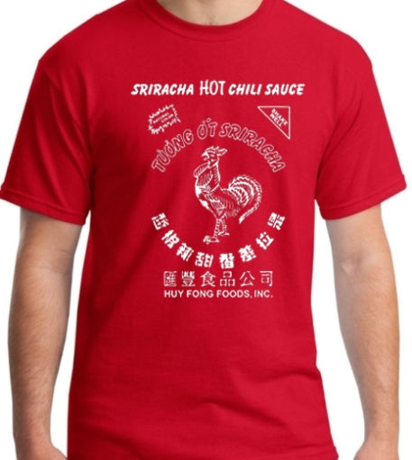 Sriracha Hot Chili Sauce T Shirt