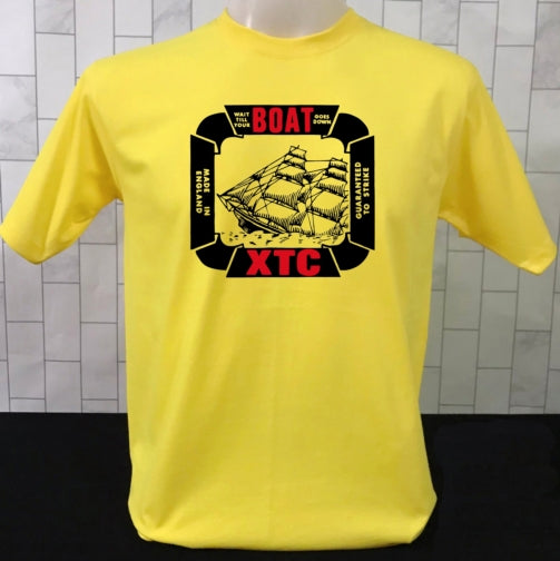 XTC Wait Till Your Boat Goes Down T Shirt