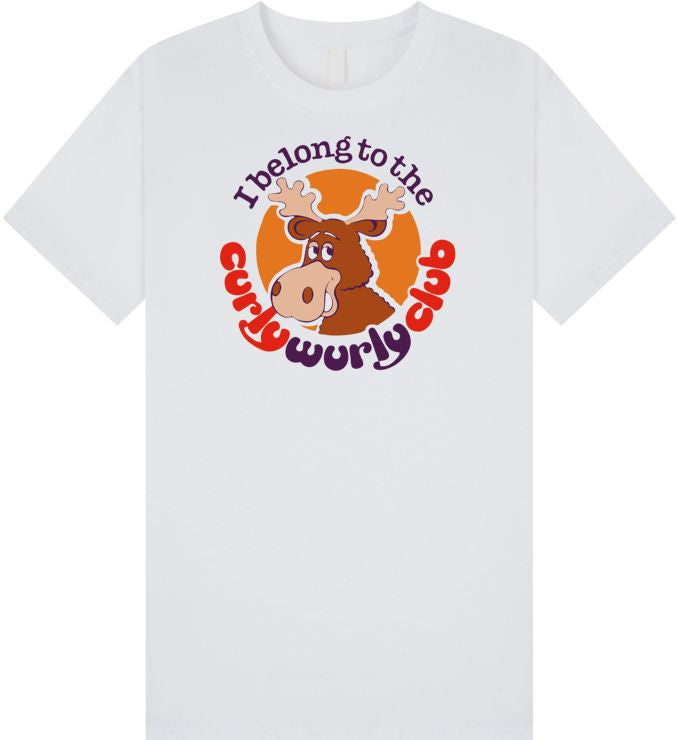 I Belong To The Curly Wurly Club T Shirt