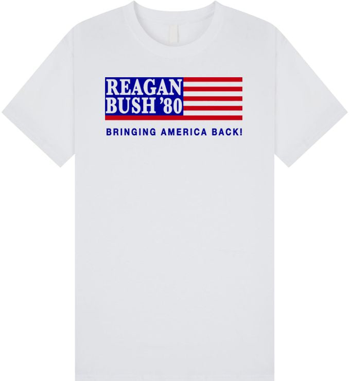 Reagan Bush 1980 T Shirt