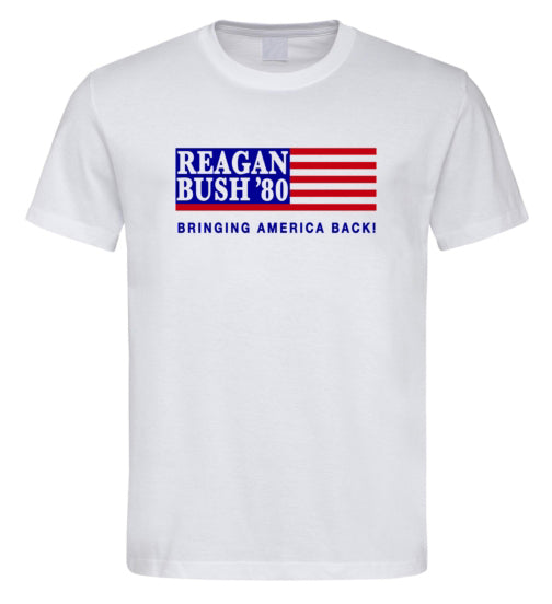 Reagan Bush 1980 T Shirt
