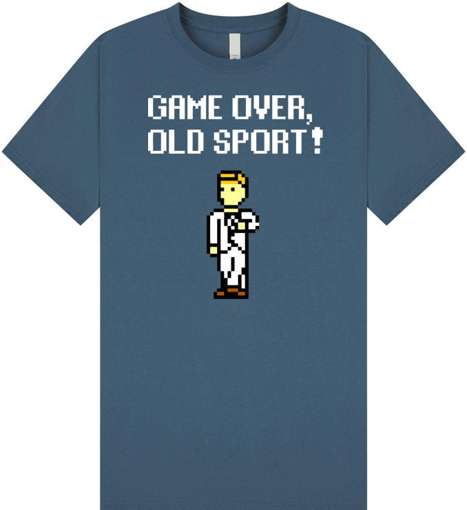 Game Over Old Sport T Shirt