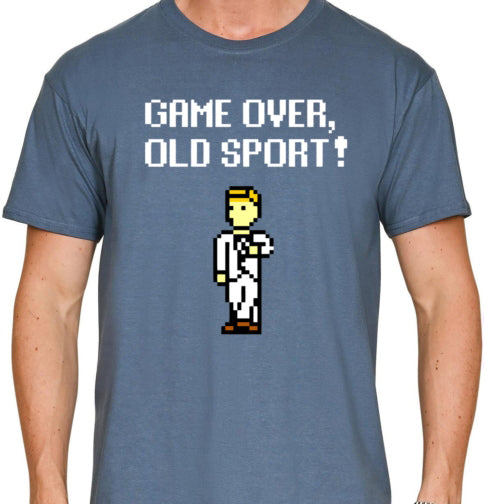 Game Over Old Sport T Shirt