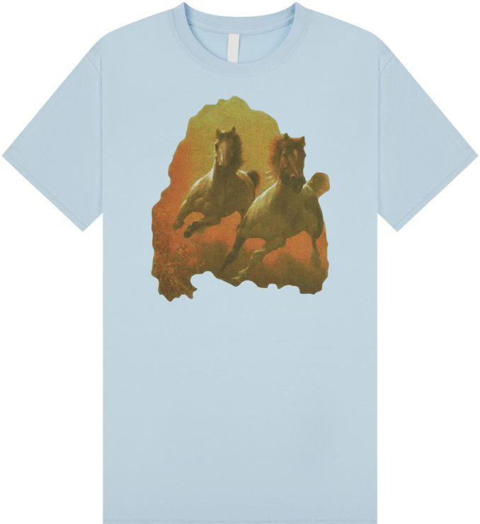Galloping Horses T Shirt