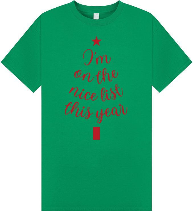I'm On The Nice List This Year T Shirt